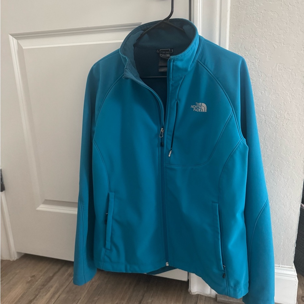The North Face Teal Softshell Jacket